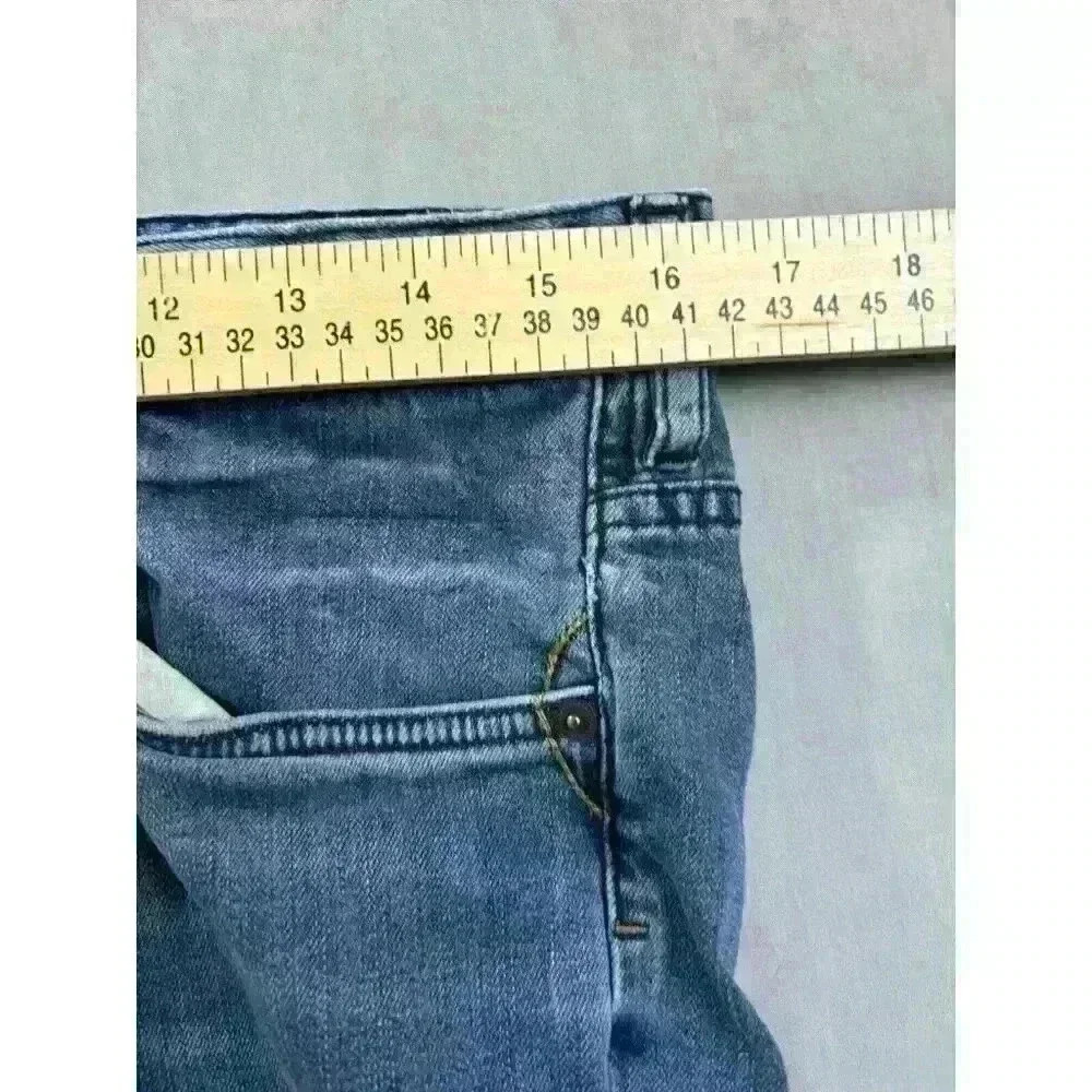 Tommy Bahama Authentic Mens Denim Jeans Size 34x34 Medium Wash Blue 32x27 Actual - Picture 4 of 8